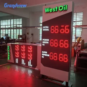 Custom LED Gas Station Pylon Sign & Convenience Store Signs | Comet Signs